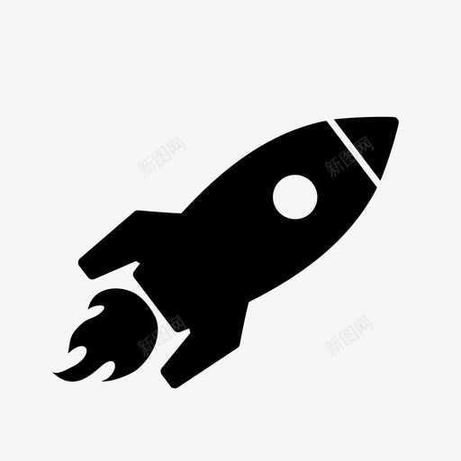 火箭宇宙空间图标svg_新图网 https://ixintu.com 增加 增强 宇宙 房子 数据 火箭 空间 视觉 针尖 飞行