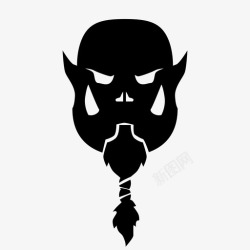 科幻角色兽人战士角色dd图标高清图片