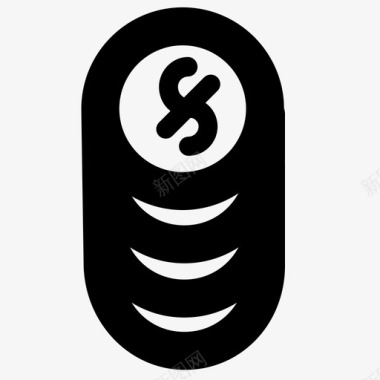 硬币支付金钱图标图标