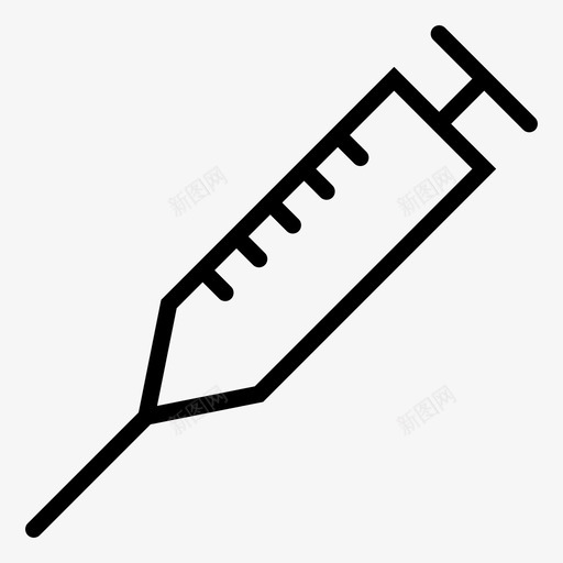 注射器救护车诊所图标svg_新图网 https://ixintu.com 医生 医疗 医院 救护车 注射器 疾病 药丸 药品 诊所