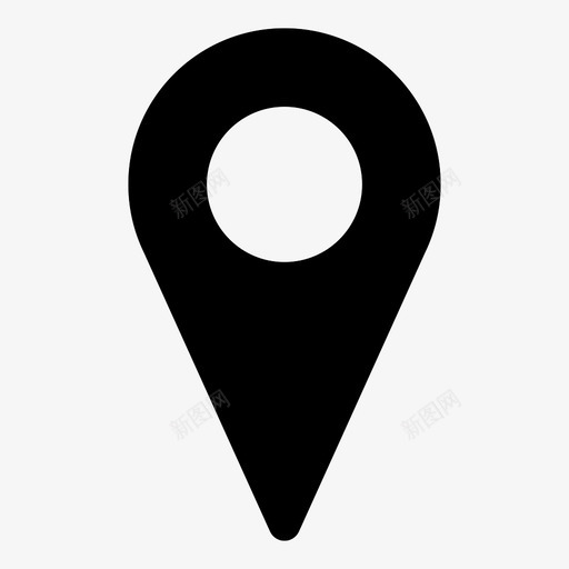 地图标记站点信号svg_新图网 https://ixintu.com 位置 信号 地图标记 地标 指针 提示笔 检查点 点 站点