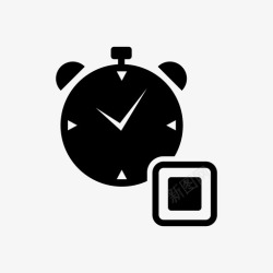 大象立式时钟秒表家用秒表立式秒表图标高清图片