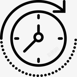 复杂性时光飞逝符号成熟图标高清图片