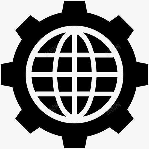全球技术全球发展全球齿轮图标svg_新图网 https://ixintu.com 互联网 全球化 全球发展 全球技术 全球齿轮 共享 国际发展 工程酷矢量图标 改进 网络