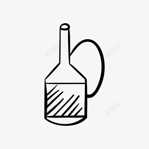 一瓶酒花瓶倒酒图标svg_新图网 https://ixintu.com 一瓶酒 倒酒 水壶 水罐 玻璃杯杯子 花瓶 葡萄 酒精 饮料