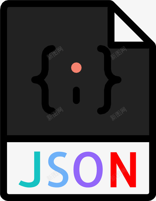 json文件图标svg_新图网 https://ixintu.com json文件