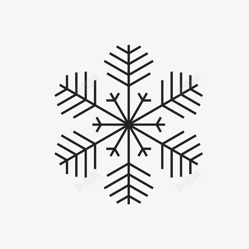 雪花乐队电子商务图标svg_新图网 https://ixintu.com 乐队 冰 整体 电子商务 白色圣诞 白雪公主 研究 科技 雪花