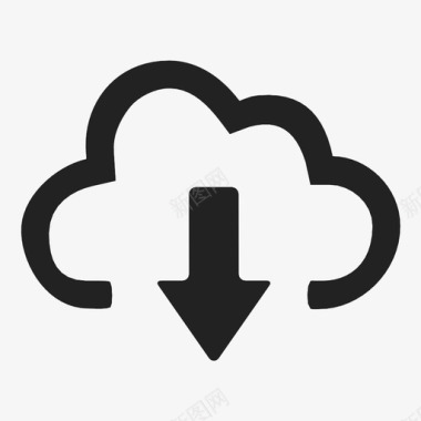 云传输技术图标图标