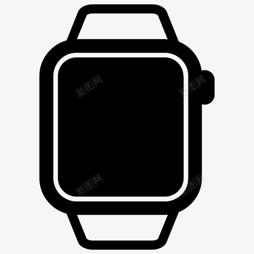 applewatch计时器智能手表图标svg_新图网 https://ixintu.com applewatch ios osx 可穿戴设备 定价过高 时钟 智能手表 计时器