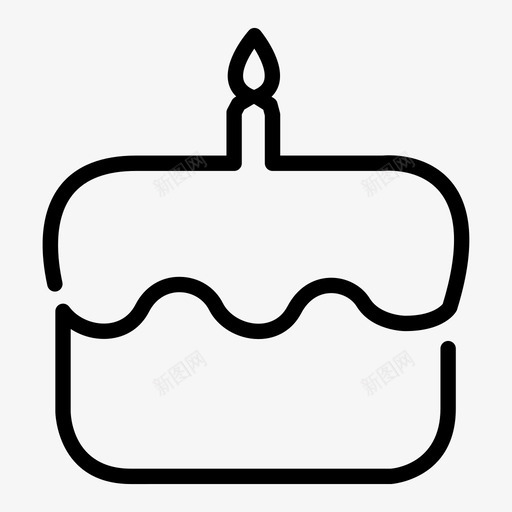 生日蛋糕商店买的惊喜图标svg_新图网 https://ixintu.com 商店买的 巧克力 庆祝 惊喜 生日 生日蛋糕 美味 蜡烛