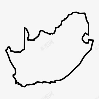 南非种族隔离殖民地图标图标