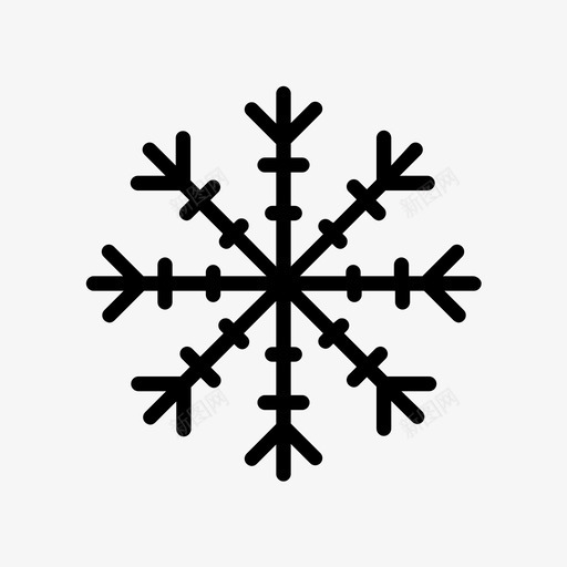 雪花天气独特图标svg_新图网 https://ixintu.com 冬季 国家标志 圣诞节 天气 寒冷 独特 百万像素 移动 蓝牙 计划 雪花