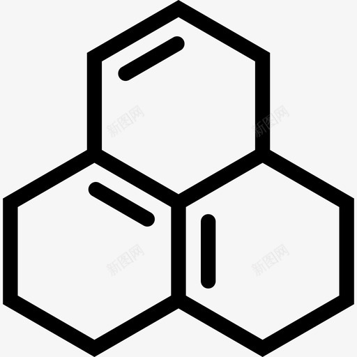 分子形状科学图标svg_新图网 https://ixintu.com 分子 化学 原子 实验室 形态 形状 物理 物质 科学 科学大纲 附着