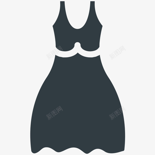 女性着装时尚和服装酷标图标svg_新图网 https://ixintu.com 女性着装 时尚和服装酷矢量图标