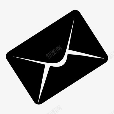 信件信使封面图标图标