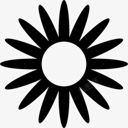 最新春天素材花春天智能手机图标高清图片