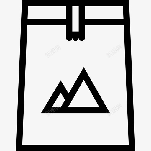 包装印刷口袋图标svg_新图网 https://ixintu.com 储存 包装 印刷 口袋 品牌 品牌设计大纲 容器 搬运 箱子 设计