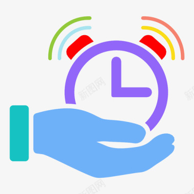 闹钟服务时间表铃声图标图标