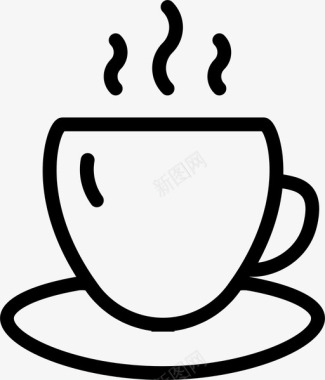 茶杯茶碟盘子图标图标