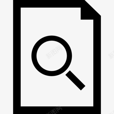 文档搜索符号界面数据图标图标