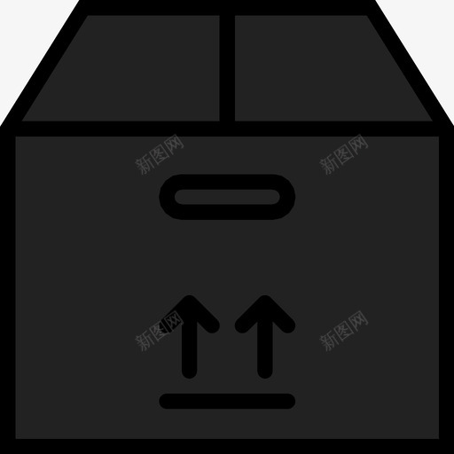 包装展示件物品图标svg_新图网 https://ixintu.com 交货 包装 展示件 易碎品 材料 物品 箱子 货物 运输