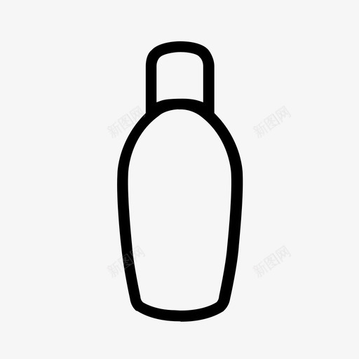 塑料瓶可重复使用油瓶图标svg_新图网 https://ixintu.com 化学品 可重复使用 塑料瓶 容器 无机 水 油瓶 瓶子容器 运输