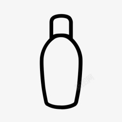 化学品运输塑料瓶可重复使用油瓶图标高清图片