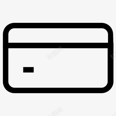 信用卡刷卡智能卡图标图标