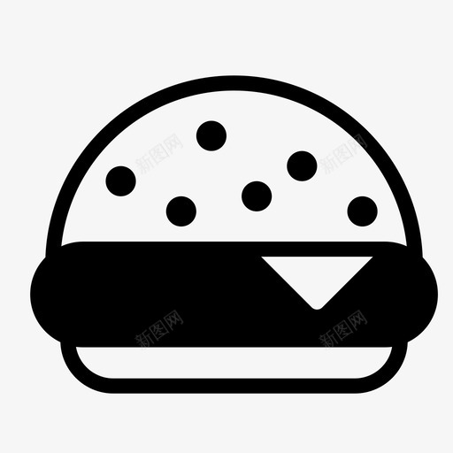 芝士汉堡吃食物图标svg_新图网 https://ixintu.com 上等芝士汉堡 儿童芝士汉堡 光滑填充食物 吃 壁挂式芝士汉堡 汉堡包 芝士汉堡 食物 黑芝士汉堡