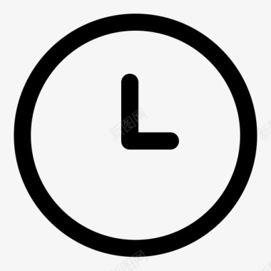 时钟用户界面定时器图标图标