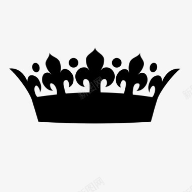皇冠皇室女王图标图标