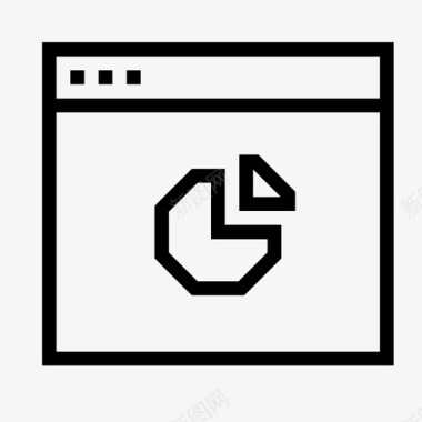 饼图可视化报表图标图标