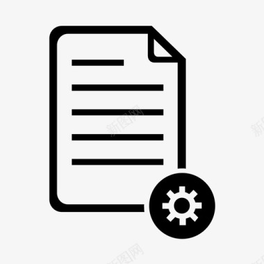 文档设置文档处理文本图标图标