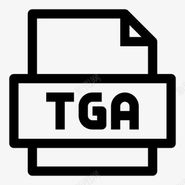 tga文件记录光栅图像文件图标图标