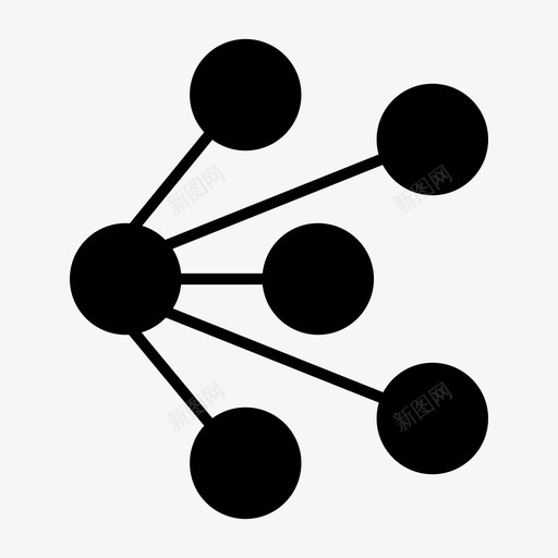 共享计划网络图标svg_新图网 https://ixintu.com 互联网工作 共享 参与 图形 网络 计划 计算机工作 连接 通信