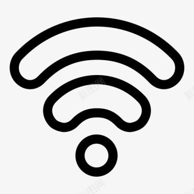 wifi访问连接图标图标