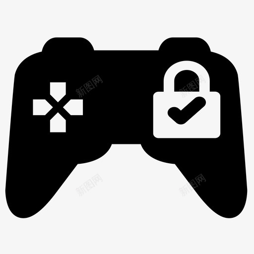 检查点视频游戏保存图标svg_新图网 https://ixintu.com playstation 保存 双筒望远镜 掌上电脑 控制器 检查点 游戏 游戏玩法 视频游戏 进度 锁定选项