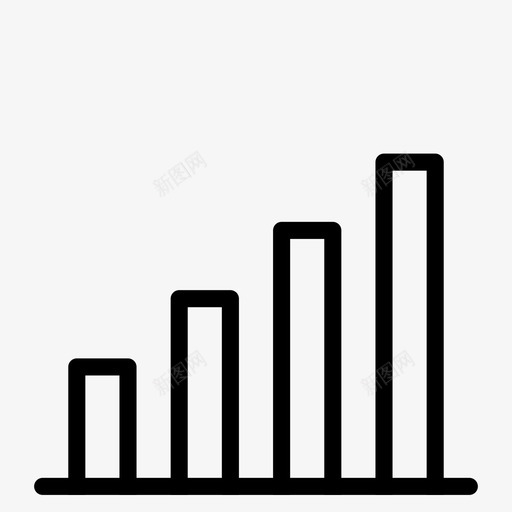 柱状图报表针尖图标svg_新图网 https://ixintu.com 业务 分析 增强 平滑业务 房子 报表 柱状图 管理 统计 透镜 针尖