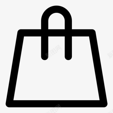 购物袋手提包袋子图标图标