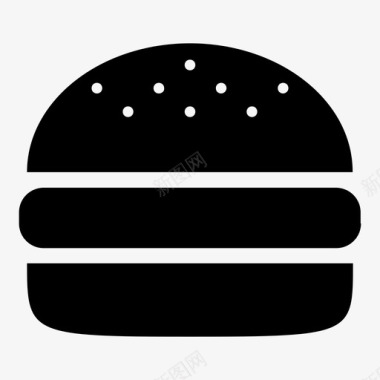 汉堡包麦当劳午餐图标图标