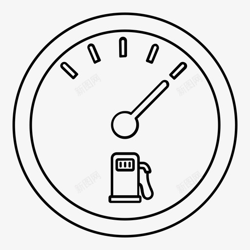 煤气表燃油满油图标svg_新图网 https://ixintu.com 汽油 油罐 液体 满油 煤气表 燃油 石油 计量 道路和航海概述