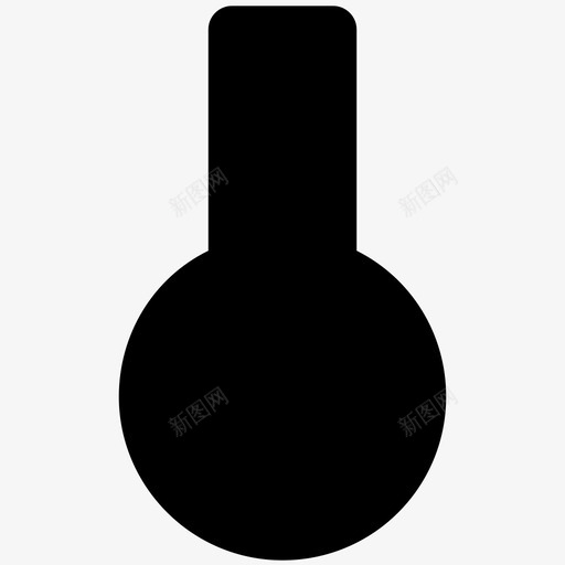 锥形瓶工业大胆的固体图标svg_新图网 https://ixintu.com 工业大胆的固体图标 锥形瓶