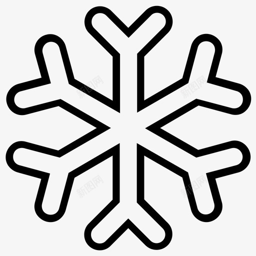 雪暴风雪圣诞节图标svg_新图网 https://ixintu.com 元素线 冬天 冰 圣诞节 寒冷 暴风雪 降雪 雪 雪花
