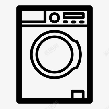 洗衣机采购商手机图标图标