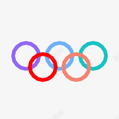 奥林匹克五环国际奥林匹克图标图标