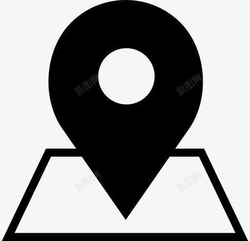 地图标记点规划器svg_新图网 https://ixintu.com 位置 图钉 地图标记 基本实体 定位 提示 标记 点 知识 规划器 视图