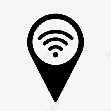 wifi热点技术指针图标图标