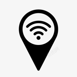 免费热点wifi热点技术指针图标高清图片