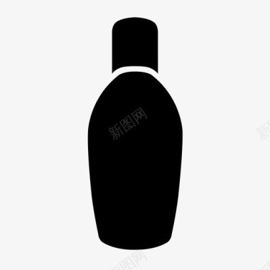 瓶子内容物未知容器已满图标图标