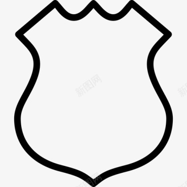 警徽保安保护者图标图标